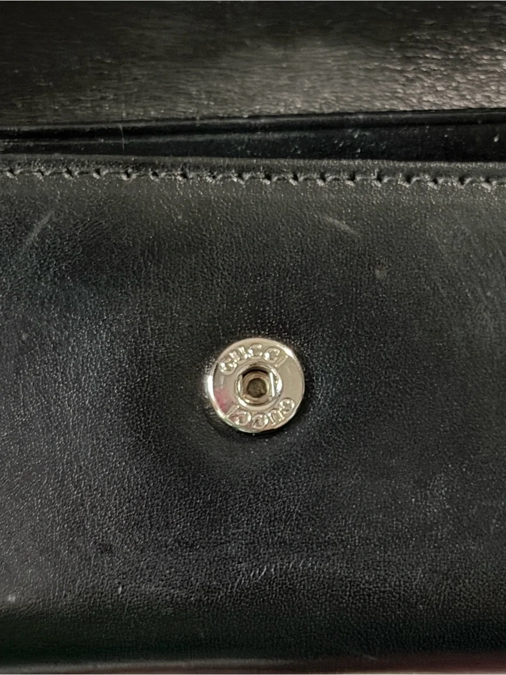 Gucci black key holder